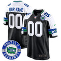 Seahawks Throwback Est. 1976 Patch Game Custom Jersey - All Stitched - image 1