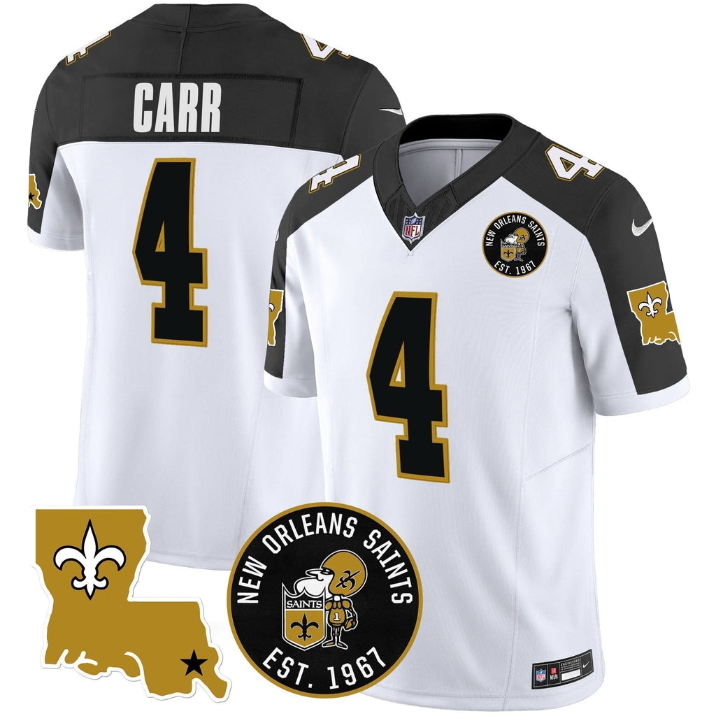 Saints EST. 1967 Patch Vapor Jersey - All Stitched - image 40