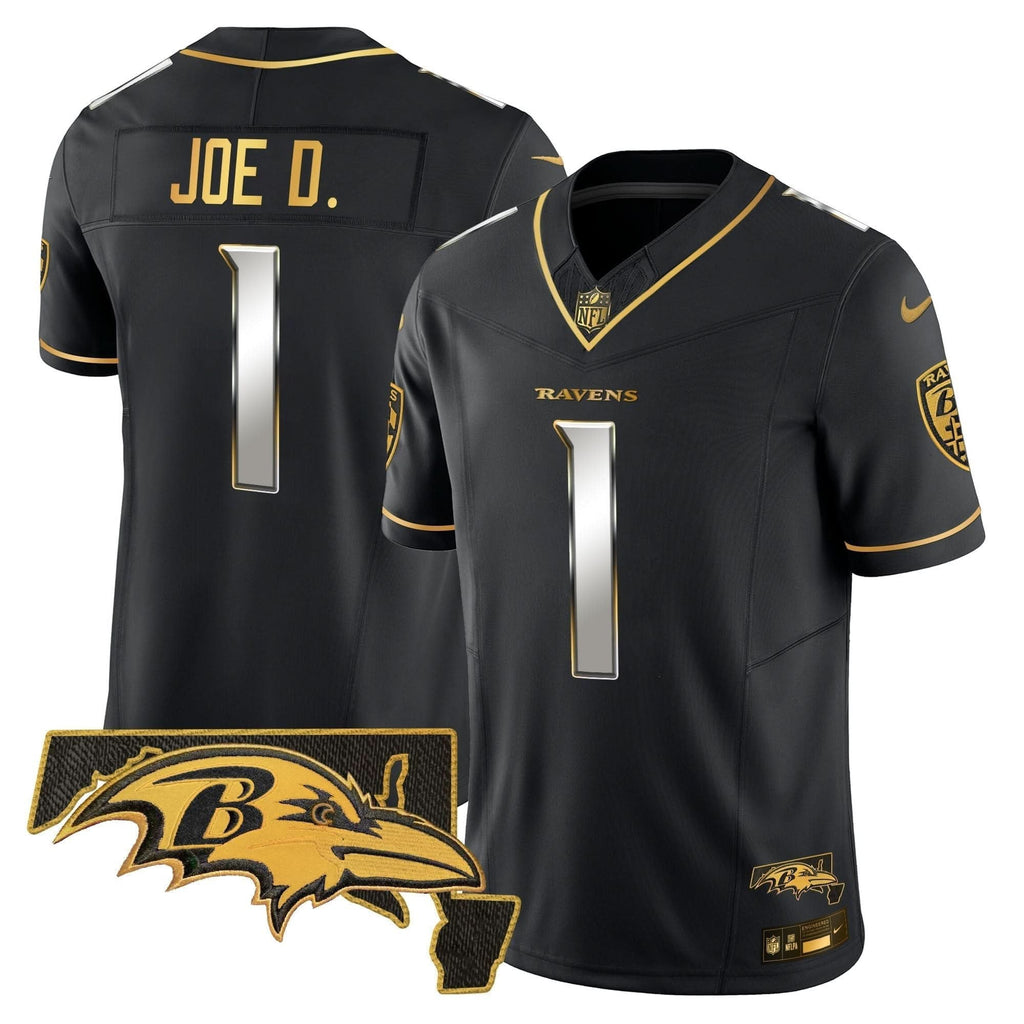 Ravens 2024 Gold Vapor Limited Jersey - All Stitched - image 39