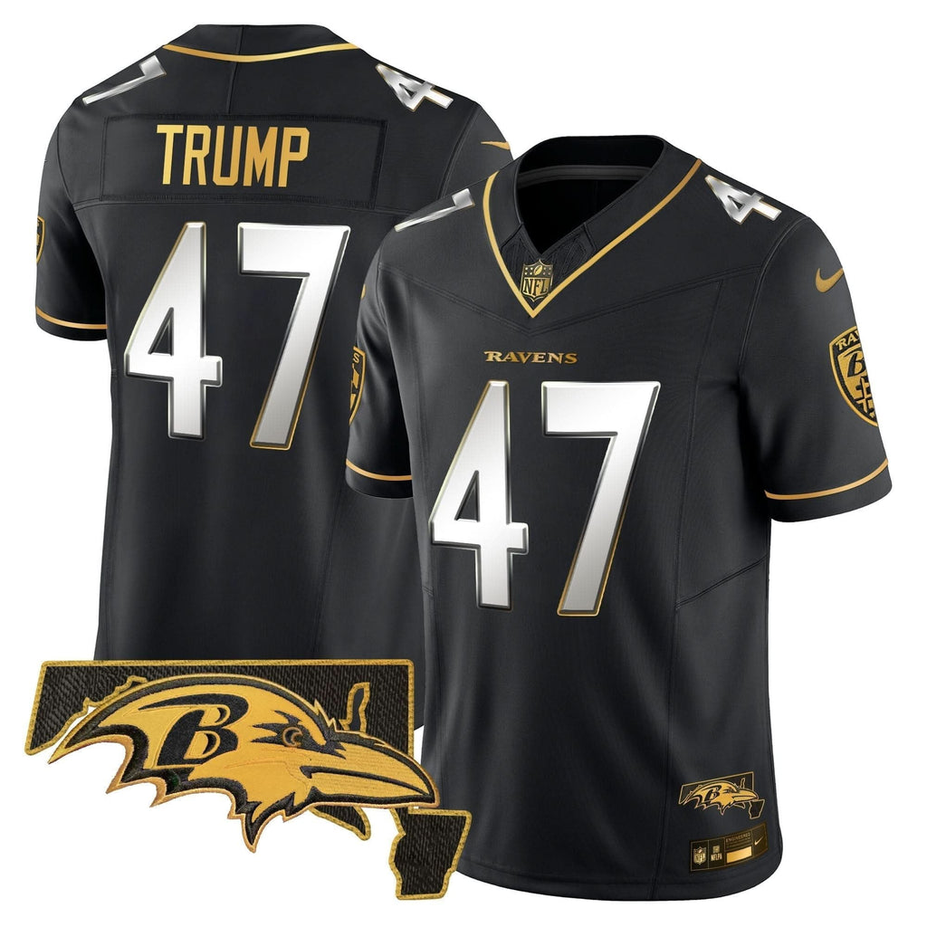 Ravens 2024 Gold Vapor Limited Jersey - All Stitched - image 40