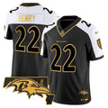 Ravens 2024 Gold Vapor Limited Jersey - All Stitched - image 1