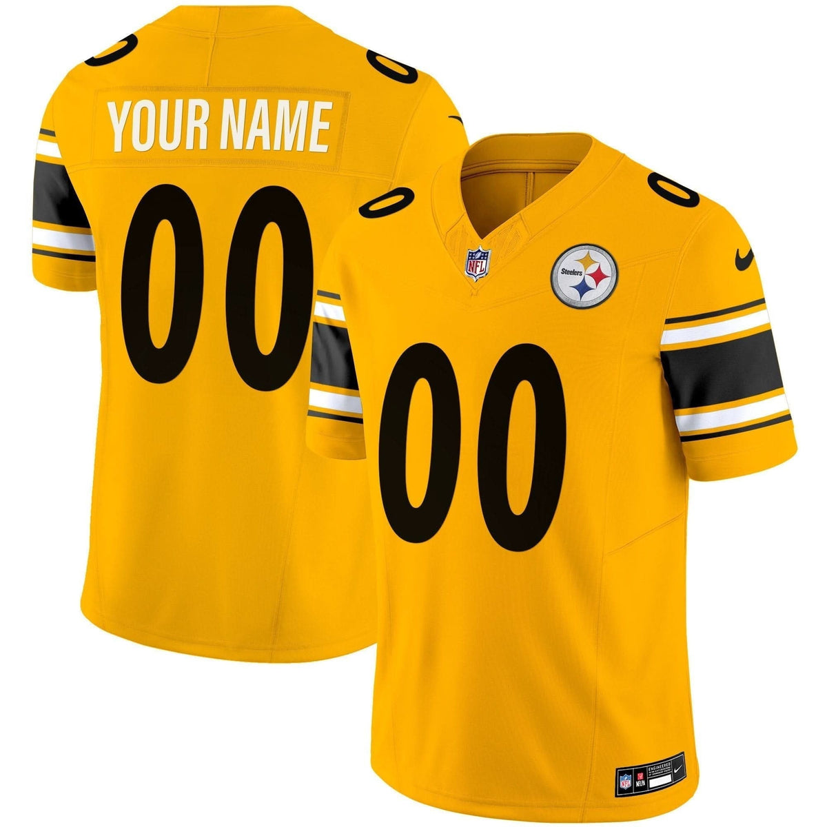 Steelers Vapor Limited Custom Jersey - All Stitched - image 3