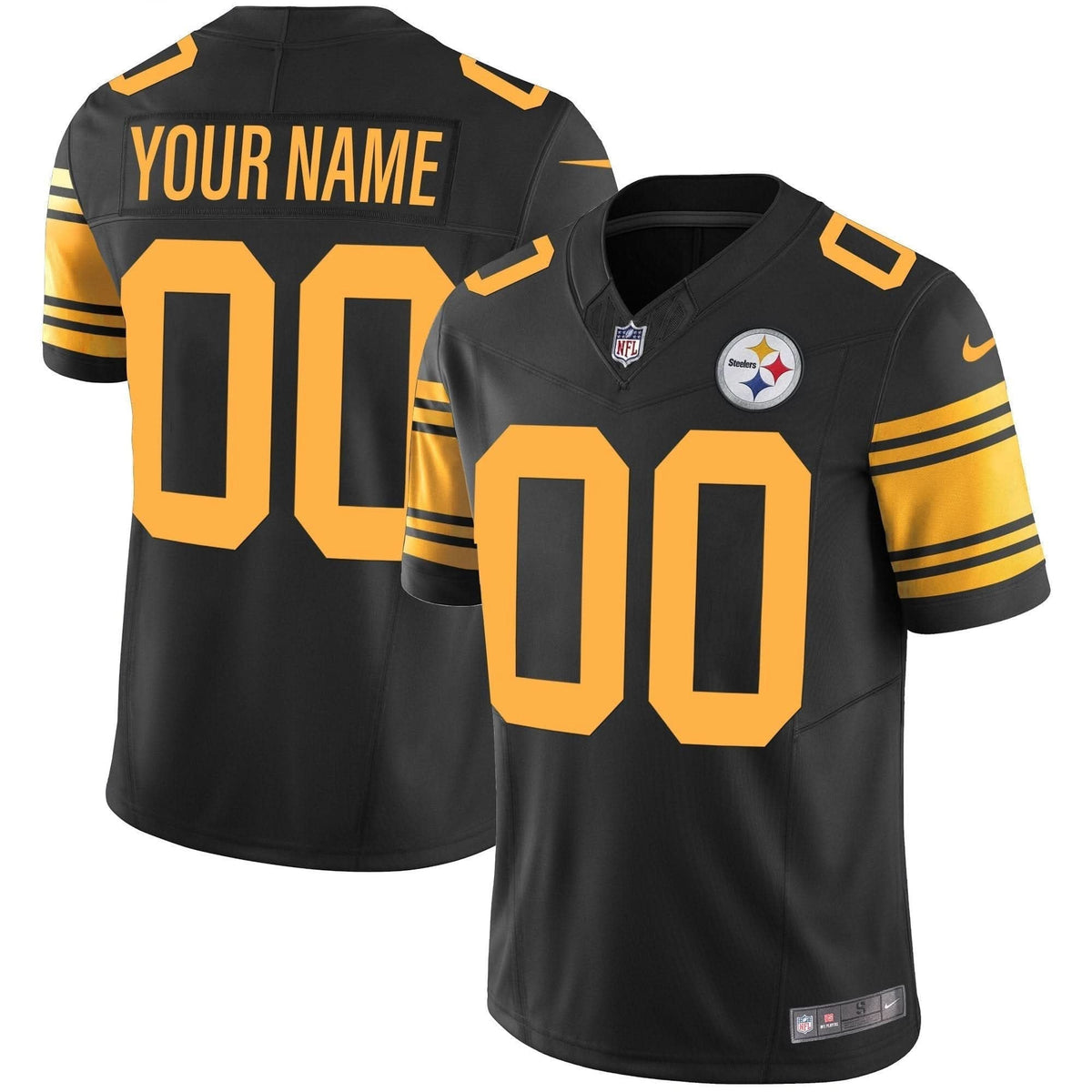 Steelers Vapor Limited Custom Jersey - All Stitched - image 1