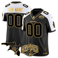 Buccaneers 2024 NFC South Division Champions Patch Gold Vapor Limited Custom Jersey - All Stitched - image 1
