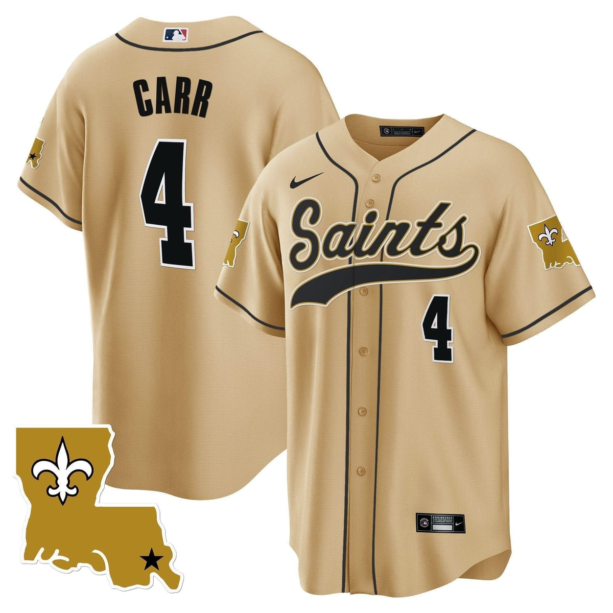 Saints 1987 Legacy Cool Base Jersey - All Stitched - image 28