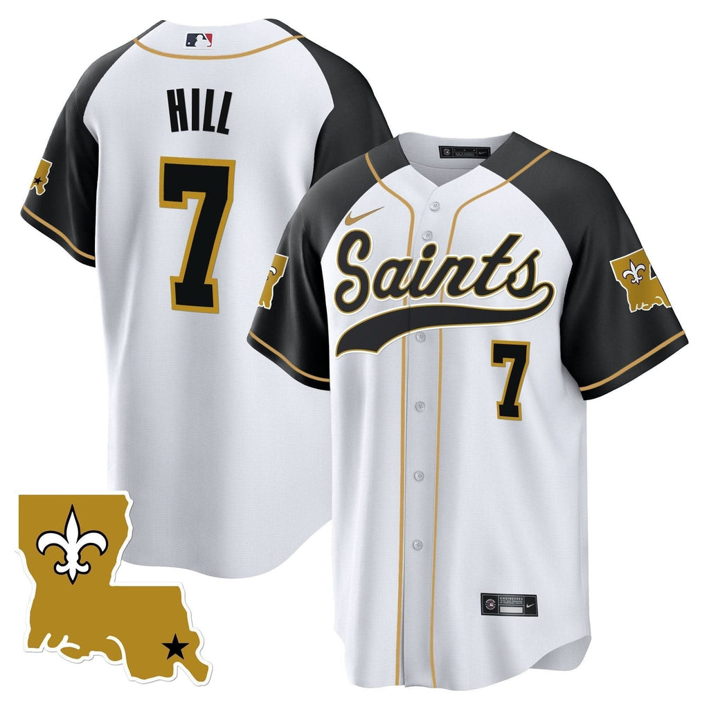 Saints 1987 Legacy Cool Base Jersey - All Stitched - image 40