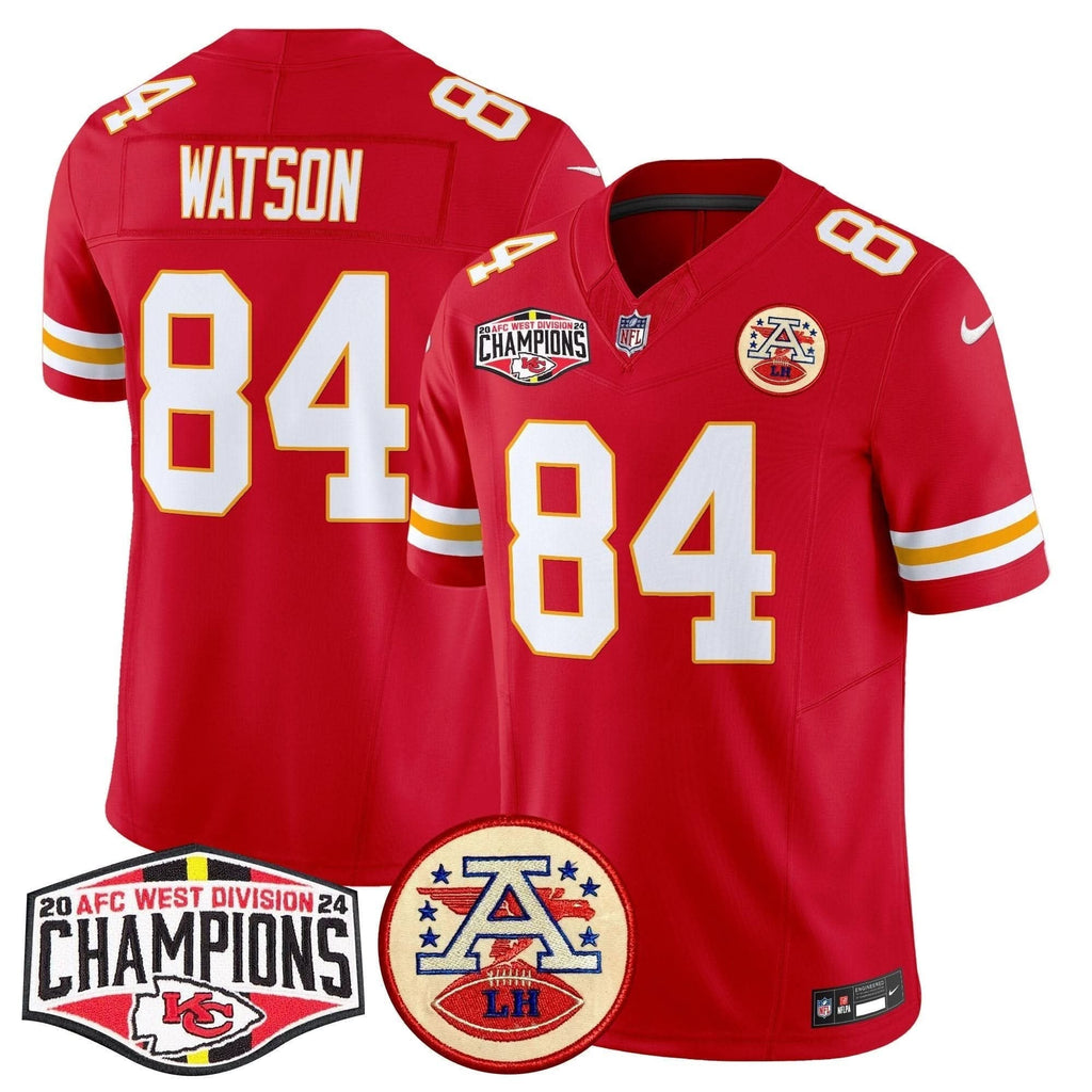 Chiefs 2024 AFC West Division Champions Patch Vapor Limited Jersey - All Stitched - image 45