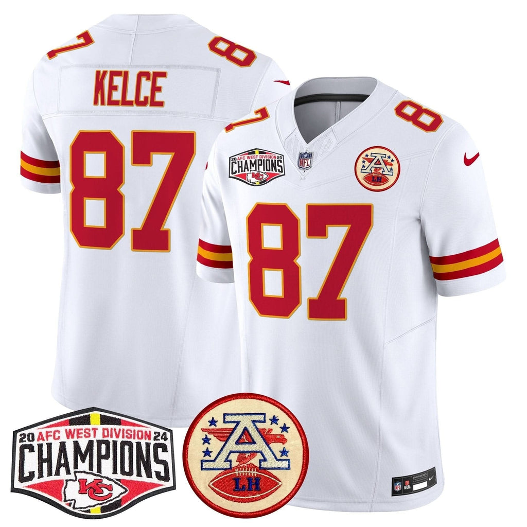 Chiefs 2024 AFC West Division Champions Patch Vapor Limited Jersey - All Stitched - image 50