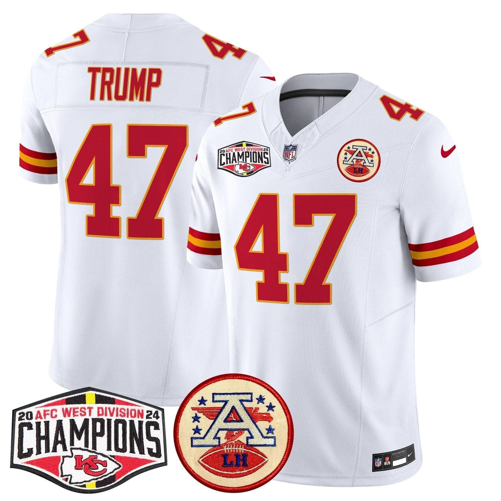 Chiefs 2024 AFC West Division Champions Patch Vapor Limited Jersey - All Stitched - image 56