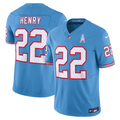 Tennessee Titans Throwback Jersey - All Stitched - image 1