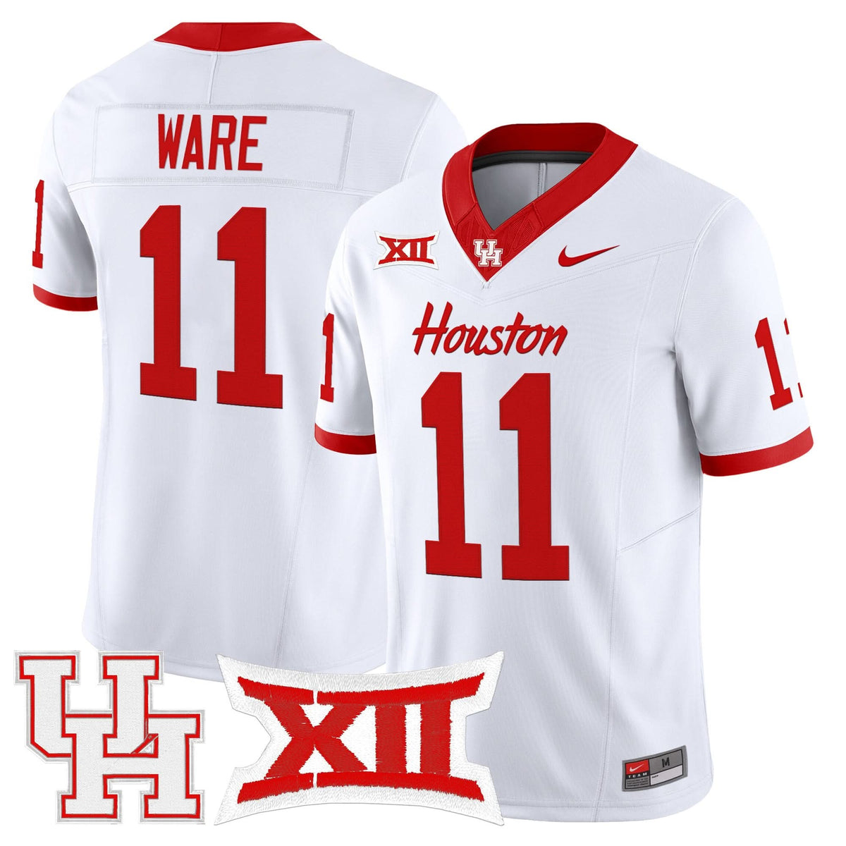 Houston Cougars 2025 Vapor Limited Jersey - All Stitched - image 14