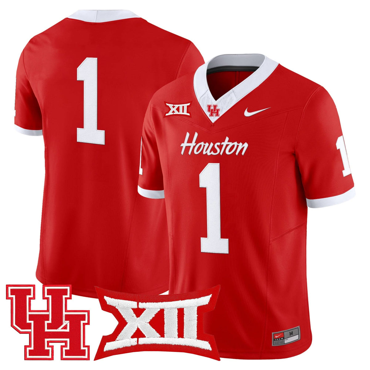 Houston Cougars 2025 Vapor Limited Jersey - All Stitched - image 30