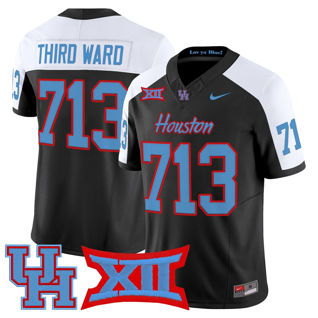 Houston Cougars 2025 Vapor Limited Jersey - All Stitched - image 41
