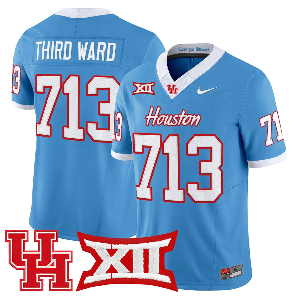 Houston Cougars 2025 Vapor Limited Jersey - All Stitched - image 1