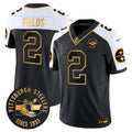 Pittsburgh Steelers Throwback 1933 Patch Gold Vapor Limited Jersey - All Stitched - image 1