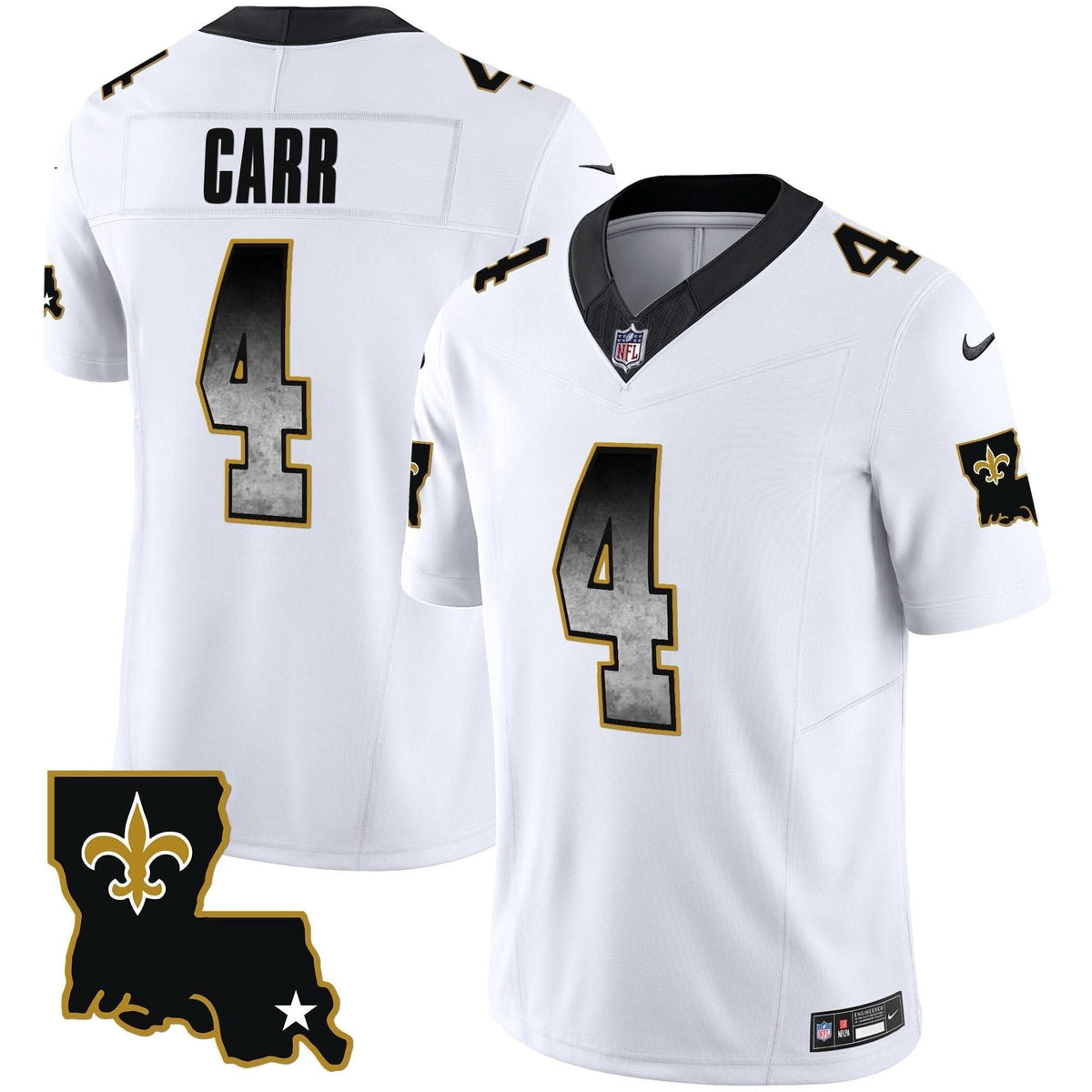 Saints 1987 Legacy Arch Smoke Jersey - All Stitched - image 13
