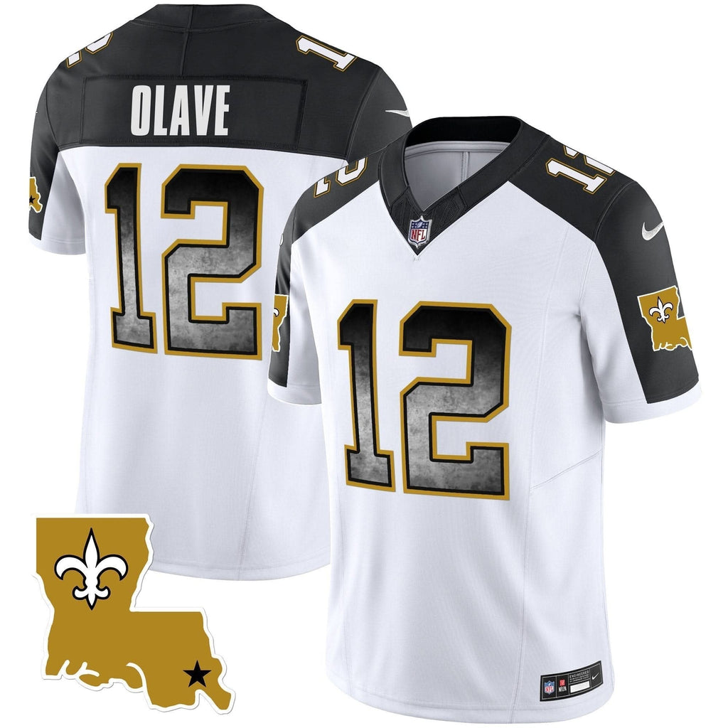 Saints 1987 Legacy Arch Smoke Jersey - All Stitched - image 37