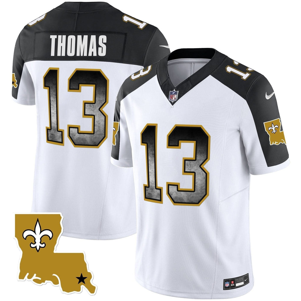 Saints 1987 Legacy Arch Smoke Jersey - All Stitched - image 43