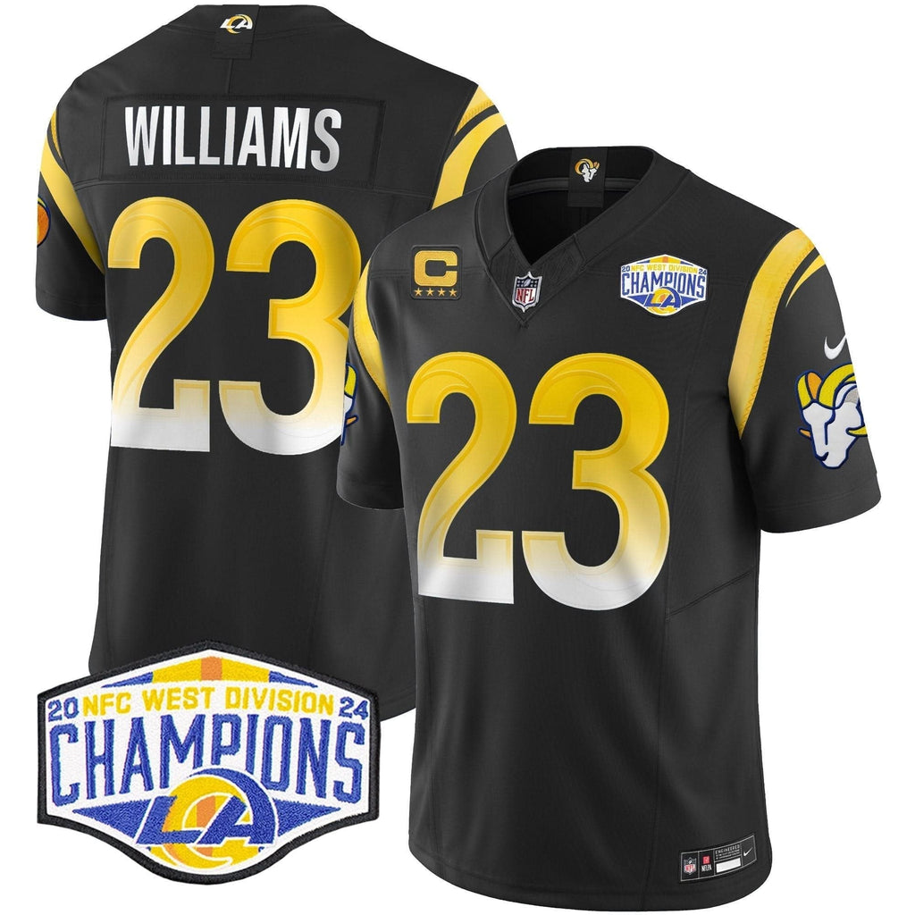Los Angeles Rams 2024 NFC West Division Champions Vapor Limited Jersey - All Stitched - image 40