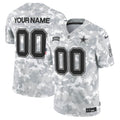 Dallas Cowboys 2024 Salute to Service Vapor Limited Custom Jersey - All stitched - image 1