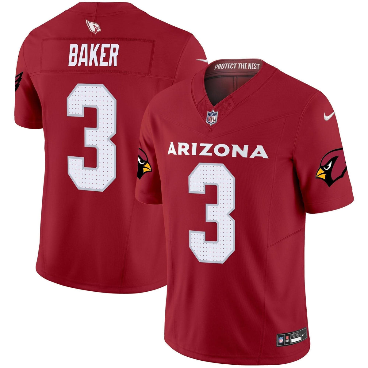 Arizona Cardinals 2024 Vapor Limited Jersey - All Stitched - image 24