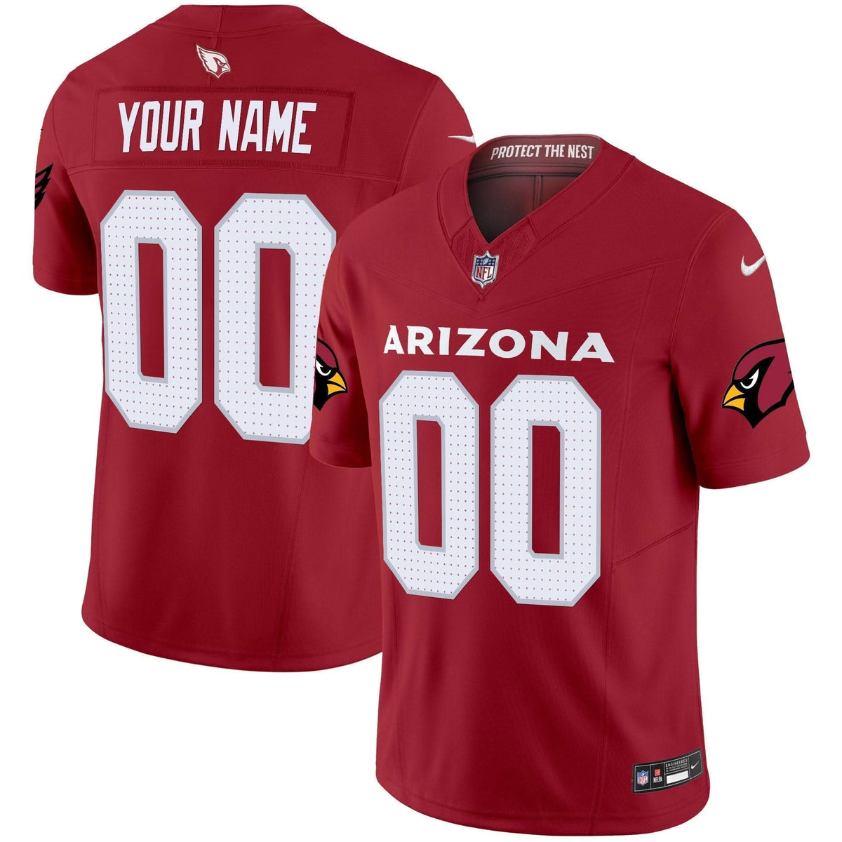 Arizona Cardinals 2024 Vapor Limited Custom Jersey - All Stitched - image 4