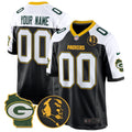 Packers John Madden & Home Patch Game Custom Jersey - All Stitched - image 1