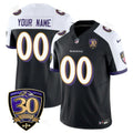 Custom Gender/Name Baltimore Ravens Limited 30th Season Jersey - All Stitched - image 1