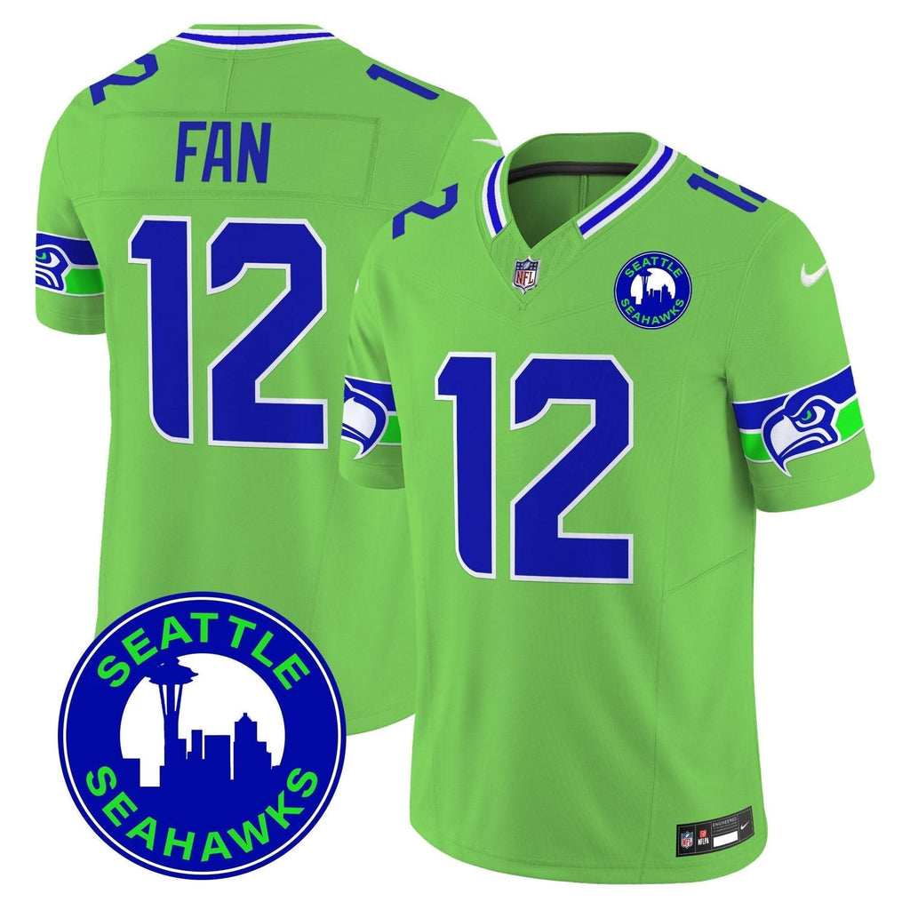 Seahawks 2024 Seattle City Patch Vapor Limited Jersey - All Stitched - image 42