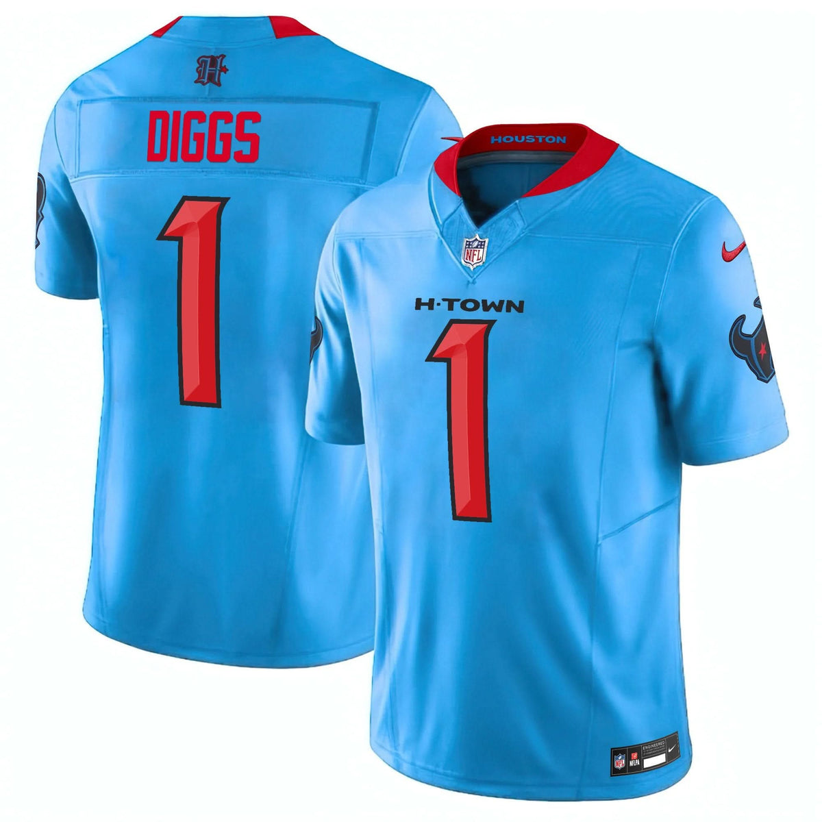 Houston Texans 2024 Vapor Limited Jersey V2 - All Stitched - image 2