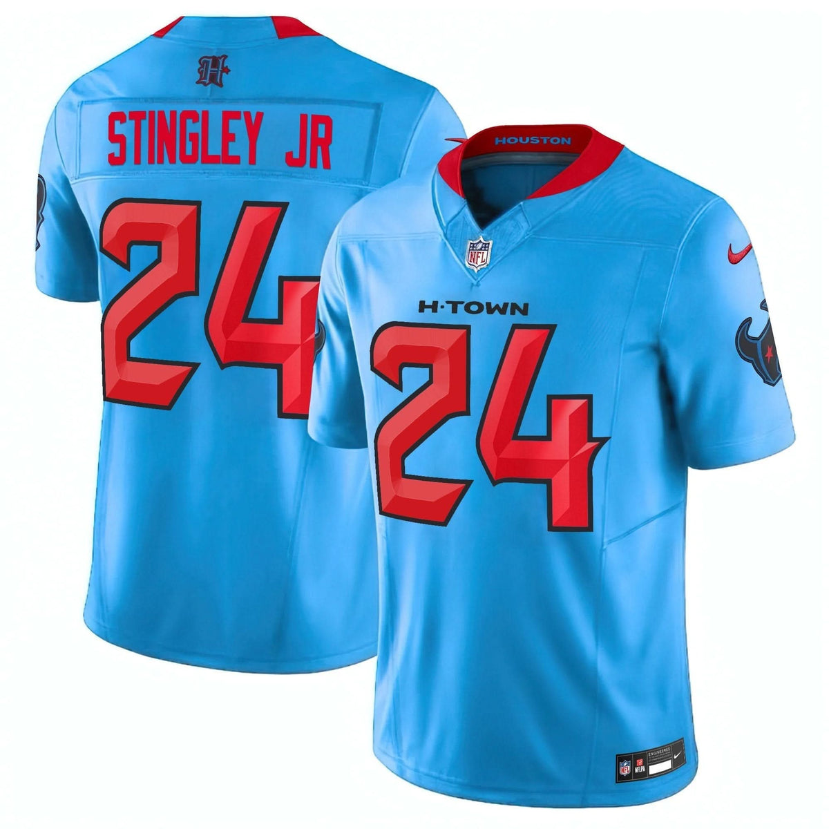 Houston Texans 2024 Vapor Limited Jersey V2 - All Stitched - image 5