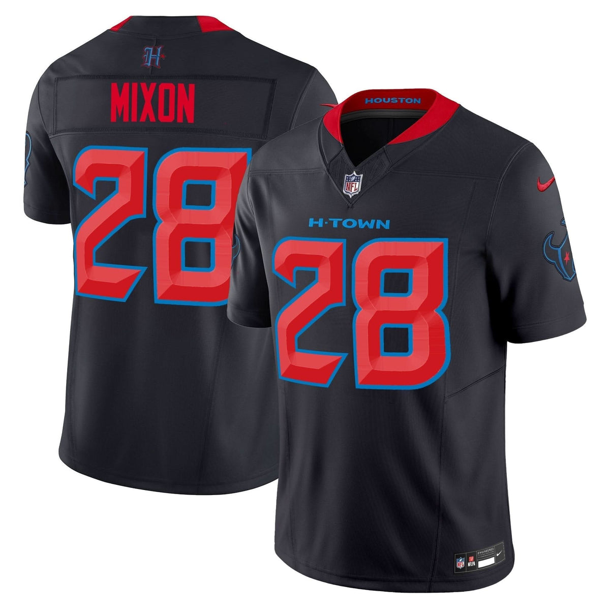 Houston Texans 2024 Vapor Limited Jersey V2 - All Stitched - image 12