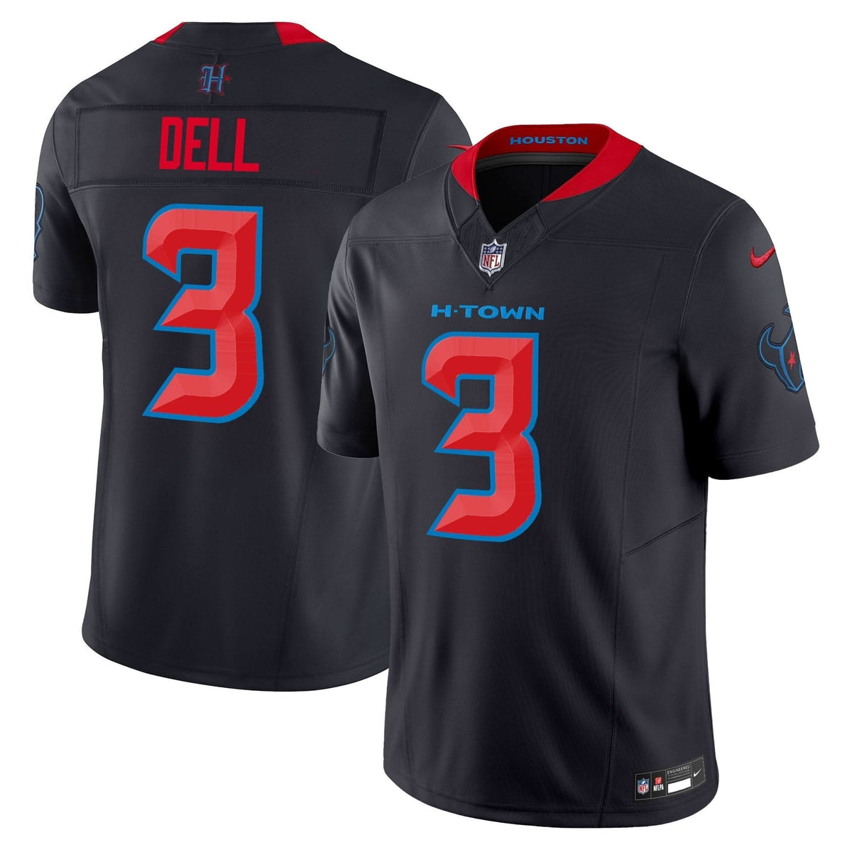 Houston Texans 2024 Vapor Limited Jersey V2 - All Stitched - image 13