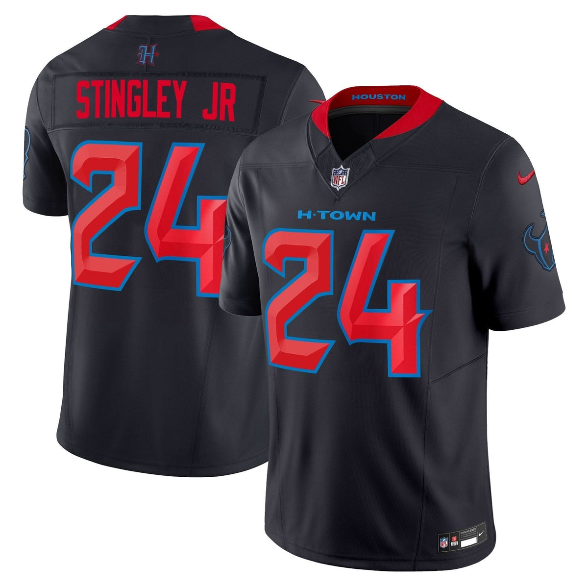 Houston Texans 2024 Vapor Limited Jersey V2 - All Stitched - image 14