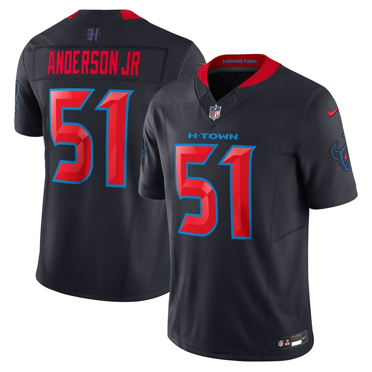 Houston Texans 2024 Vapor Limited Jersey V2 - All Stitched - image 16