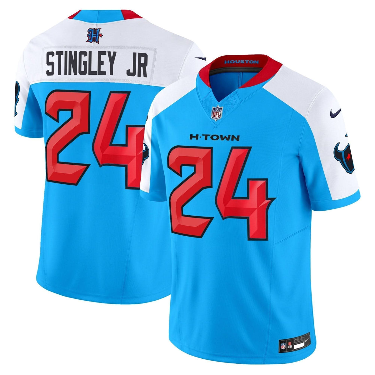 Houston Texans 2024 Vapor Limited Jersey V2 - All Stitched - image 32