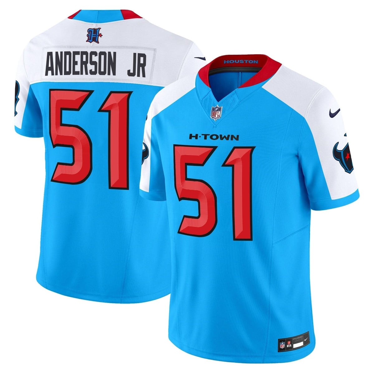 Houston Texans 2024 Vapor Limited Jersey V2 - All Stitched - image 34