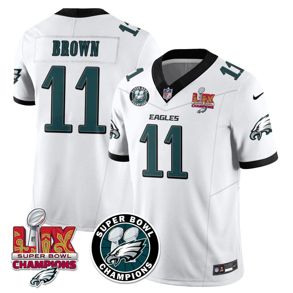 Philadelphia Eagles Super Bowl LIX Champions Jersey - All Stitched - image 1