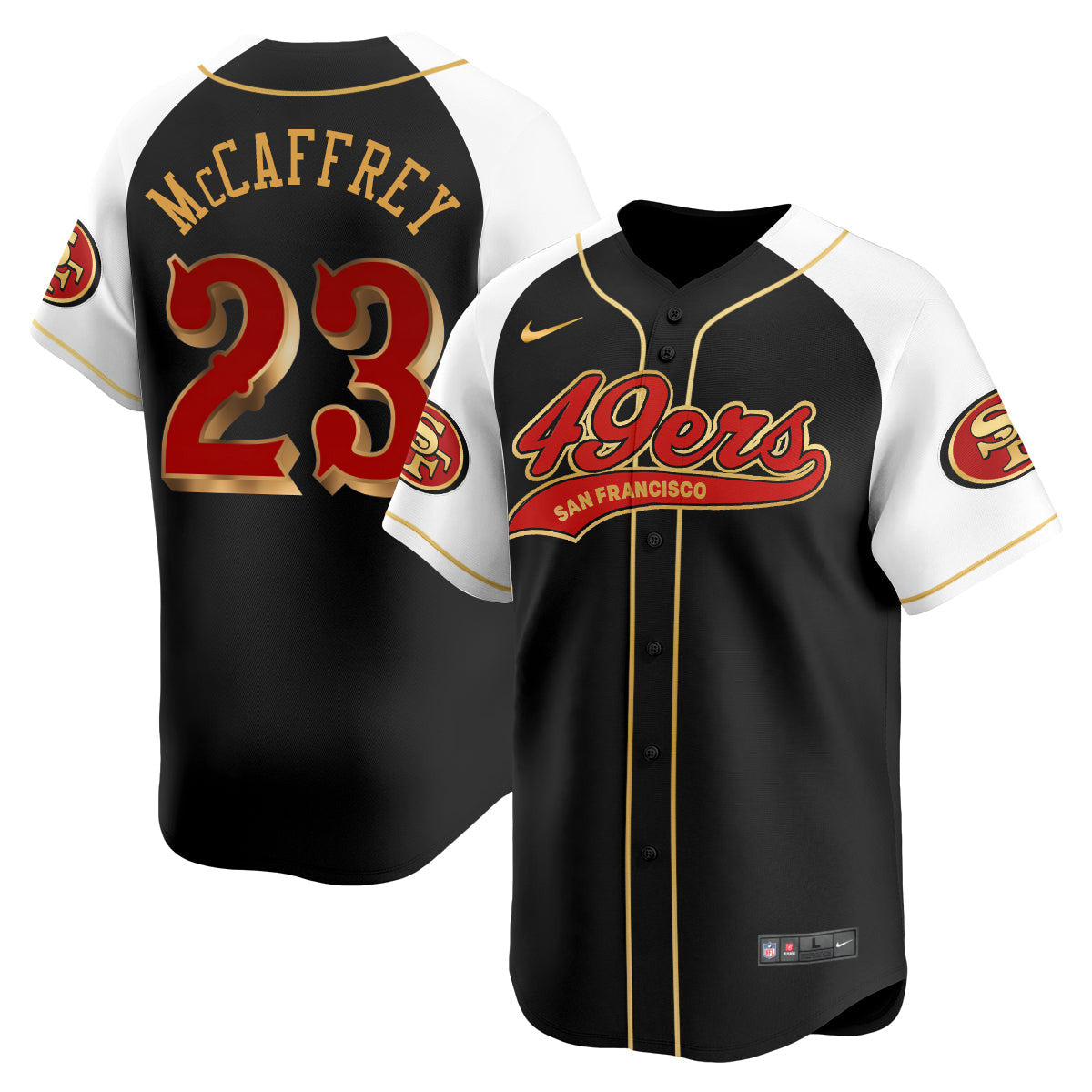 San Francisco 49ers Rivalry Series Baseball Jersey - All Stitched - image 10