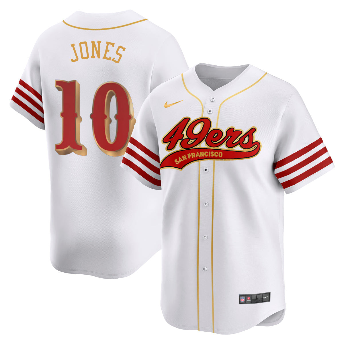 San Francisco 49ers Rivalry Series Baseball Jersey - All Stitched - image 31