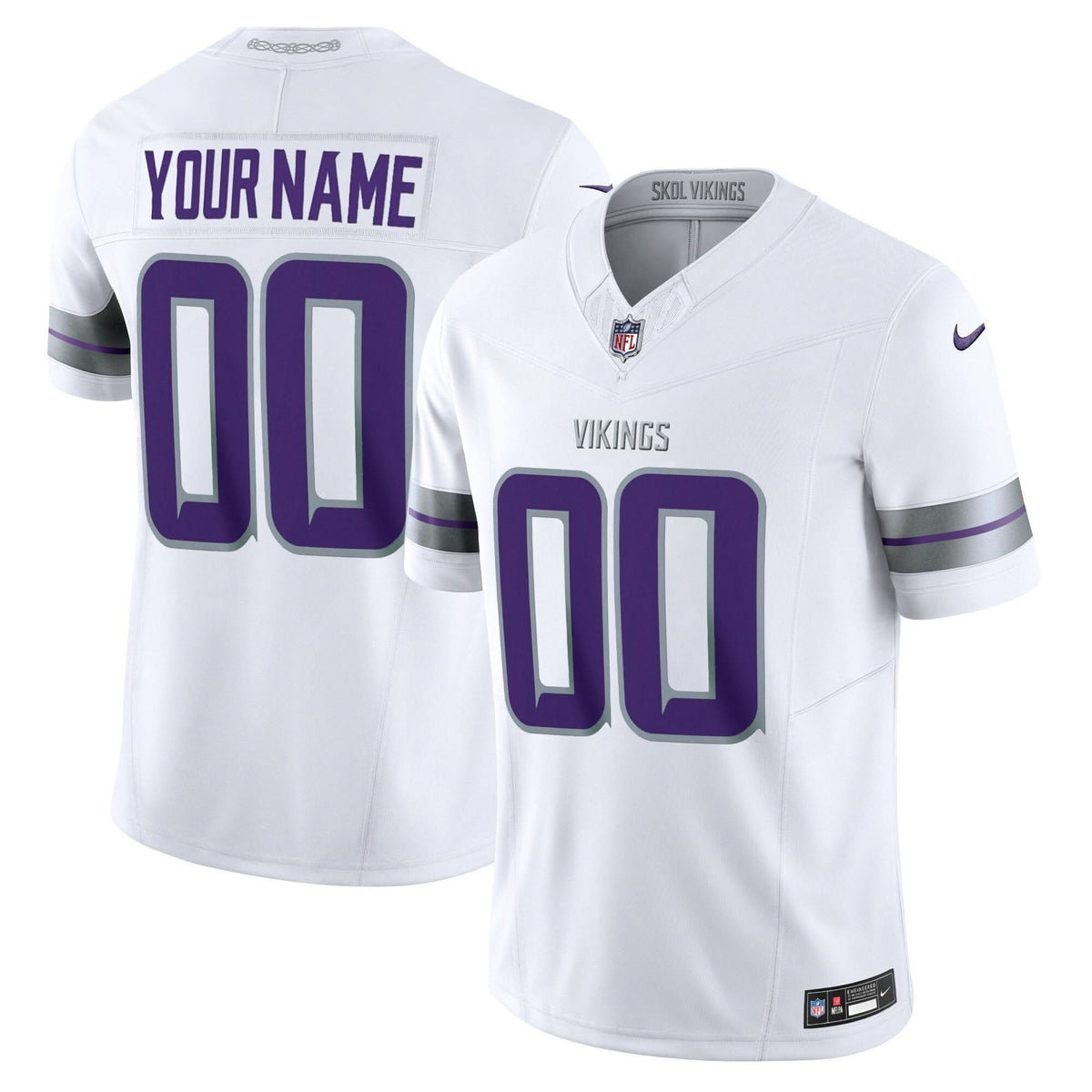 Minnesota Vikings 2024 Winter Warrior Vapor Limited Custom Jersey - All Stitched - image 2