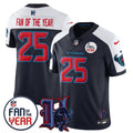 Houston Texans "Fan Of The Year" Jersey - All Stitched - image 1