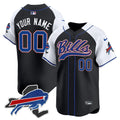 Buffalo Bills 2024 New York Patch Vapor Baseball Custom Jersey - All Stitched - image 1