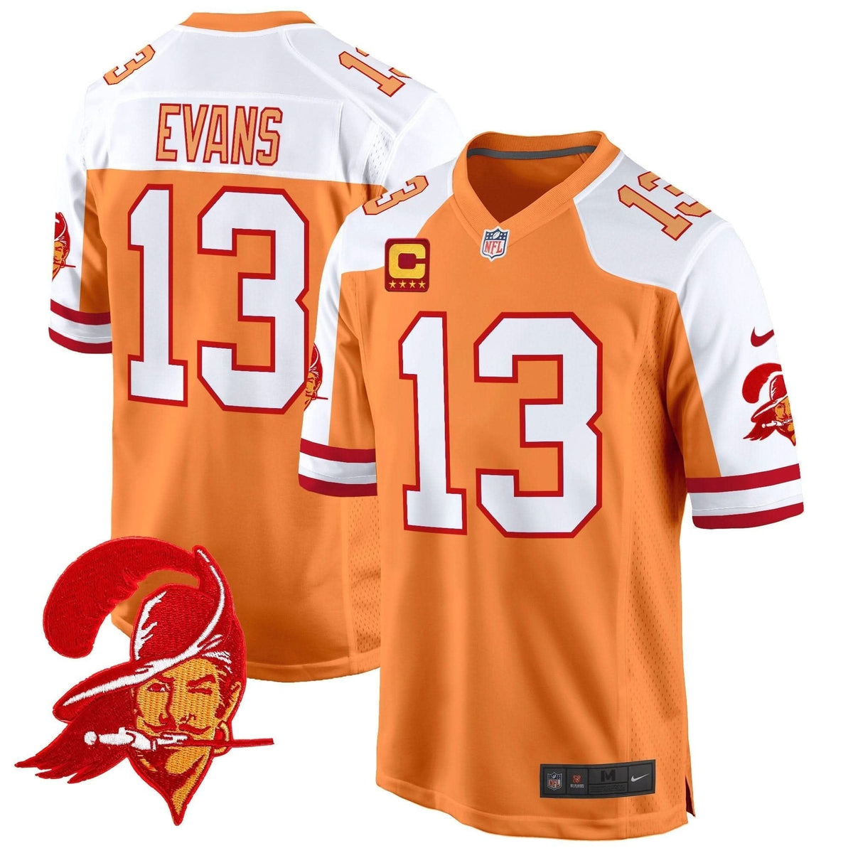 Tampa Bay Buccaneers Throwback Game Jersey - All Stitched - image 3