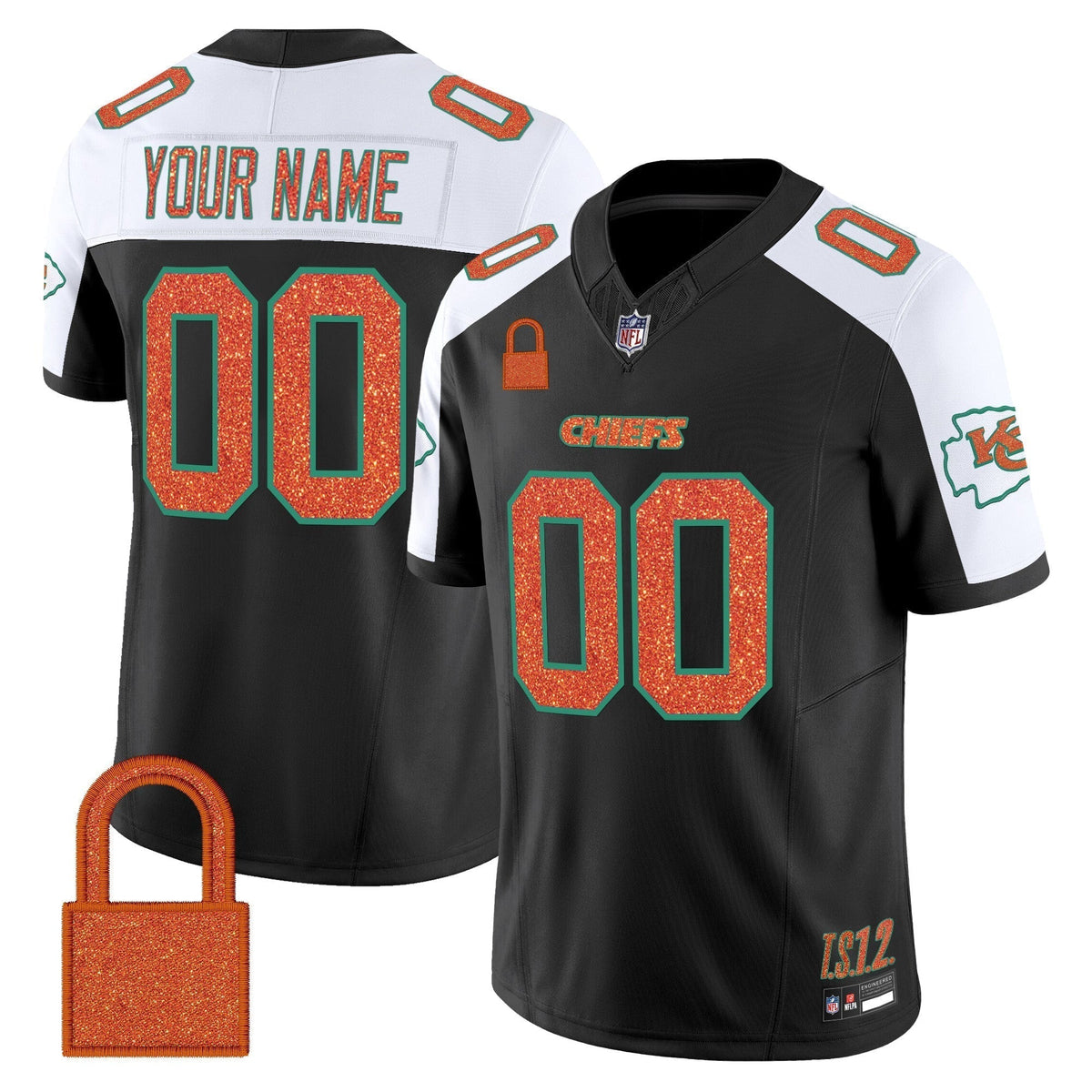 Kansas City Chiefs 'Taylor Swift - TS12 - The Life of a Showgirl' Vapor Limited Custom Jersey - All Stitched - image 4