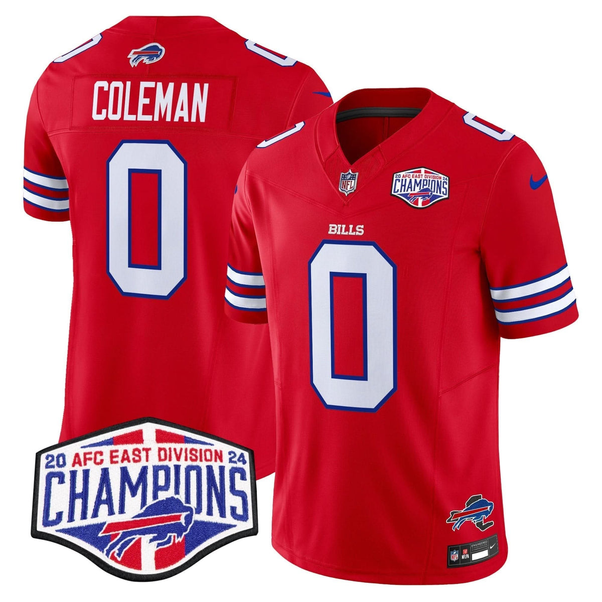 Bills 2024 AFC East Division Champions Vapor Limited Jersey - All Stitched - image 14