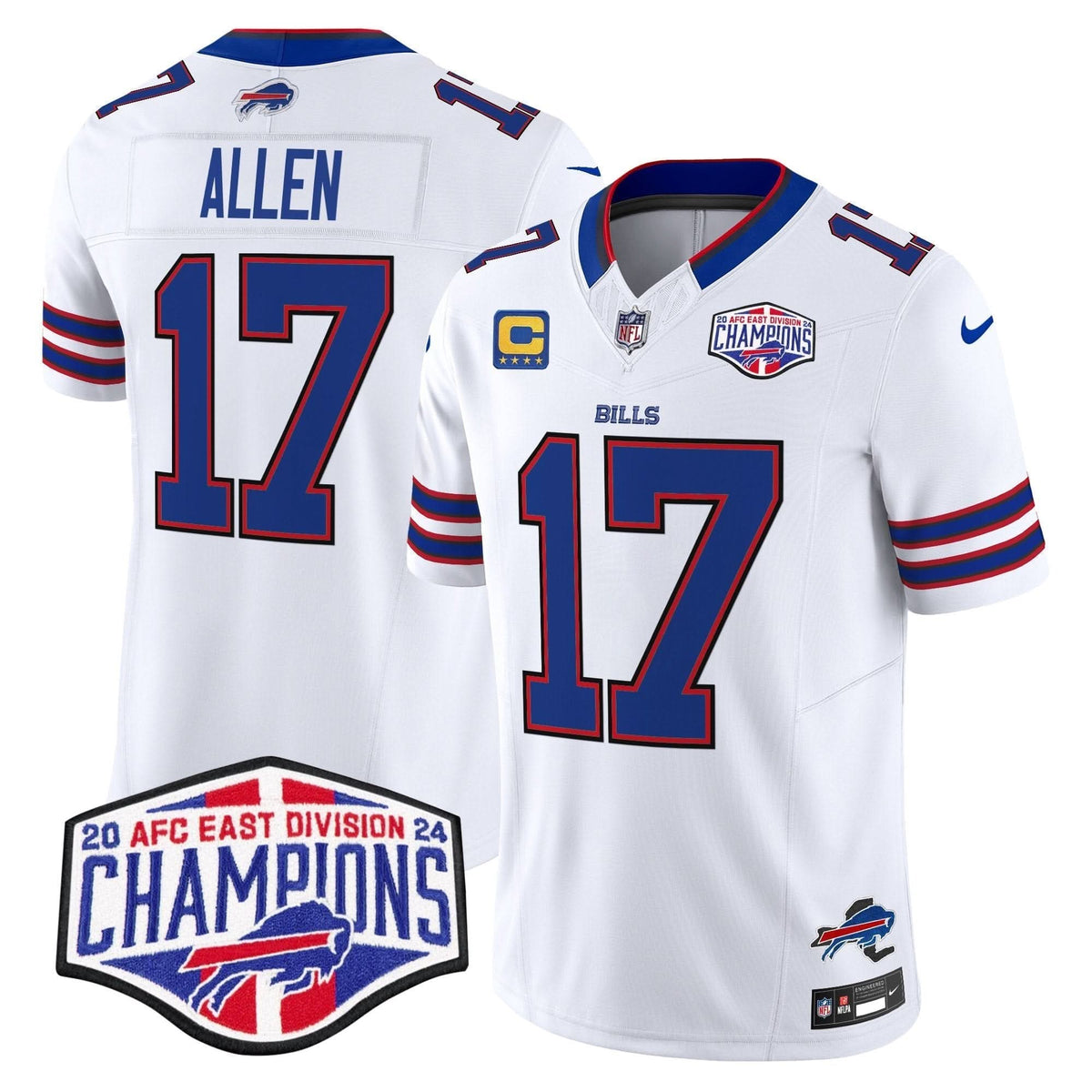 Bills 2024 AFC East Division Champions Vapor Limited Jersey - All Stitched - image 17