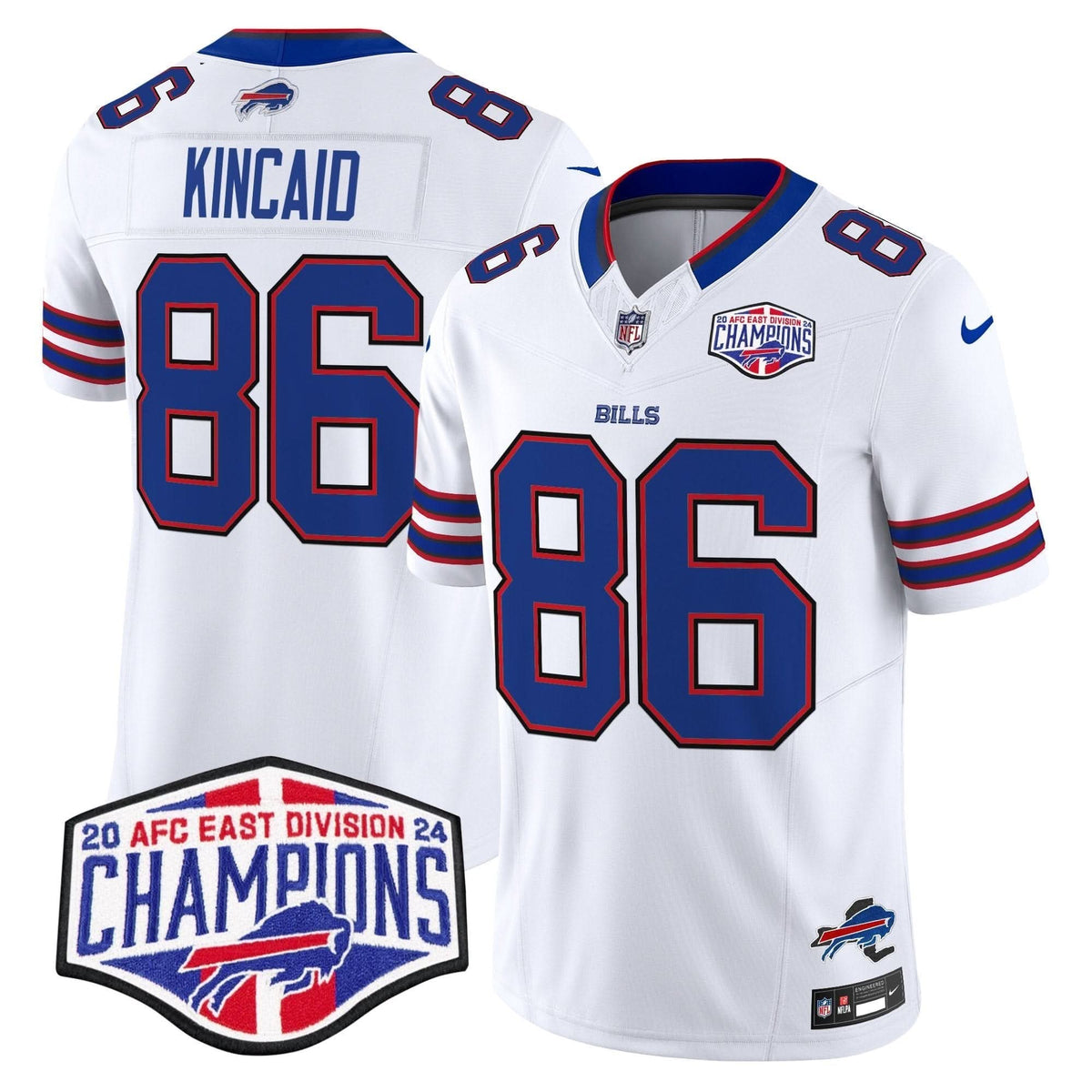 Bills 2024 AFC East Division Champions Vapor Limited Jersey - All Stitched - image 21