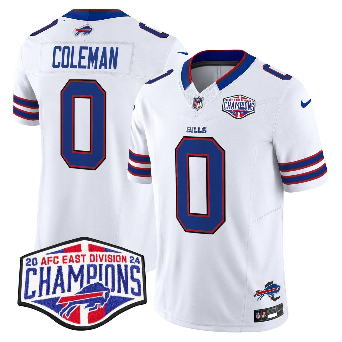 Bills 2024 AFC East Division Champions Vapor Limited Jersey - All Stitched - image 22
