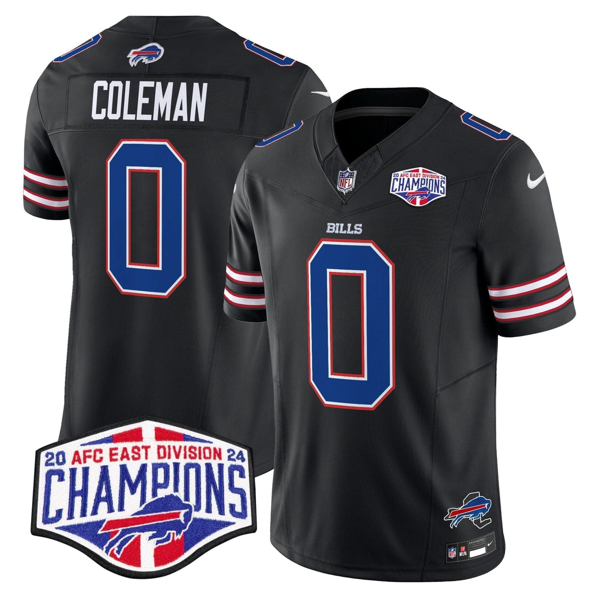 Bills 2024 AFC East Division Champions Vapor Limited Jersey - All Stitched - image 30